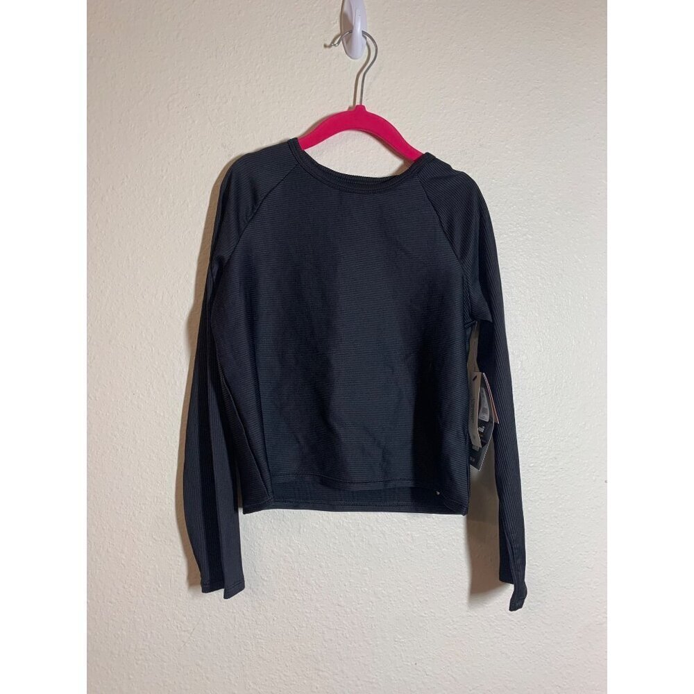 NWT Avia Top Moisture Wicking Performance Long Sleeve Tee Girls Sz Small (6/6x)
